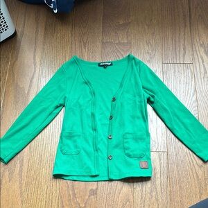 Green Lightweight Cardigan